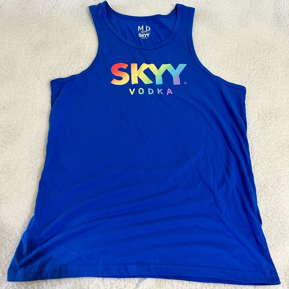 Blue Tank Top for Men